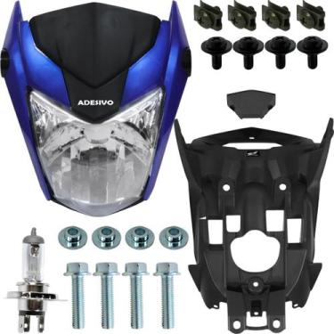 Imagem de Farol frente completo carenagem carcaça painel CG160 Titan 2016 a 2021