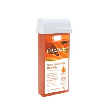 Imagem de Cera Refil Roll On Mamão 100g - Depilflax