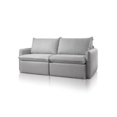 Imagem de Sofá Retrátil Siena Luxo 1.80m JC Estofados, Cinza