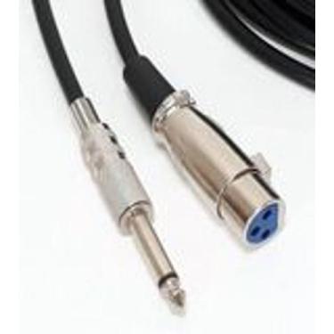 Imagem de Cabo de Microfone P10 Mono x XLR Fêmea 5 Metros / MXT
