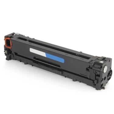 Imagem de Toner Compatível Cb541A 125A Ciano Cp1215 Cp1515 1312 1.4K