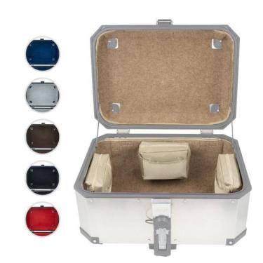 Imagem de Forração Baú Givi Monokey OBKN58 Premium 58 Litros - Jaspe Ateliê, Beg