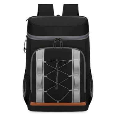 Imagem de Mochila Tourit Backpack Backpack Térmica Cooler Cooler Camping à Prova de Acampamento Backpack Isolle Backpack para Homens/mulheres, Forro de Papel Alumínio Isolante à Prova