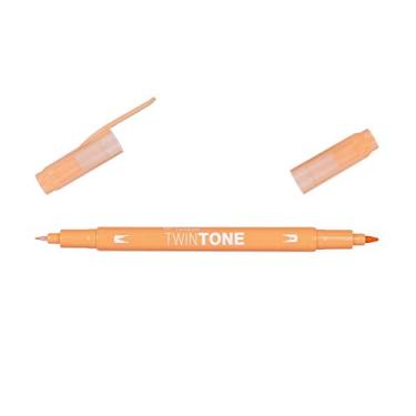 Imagem de Tombow, Caneta Twintone Dual Pen - Tom Pastel - 1 Unidade (Honey Orange)