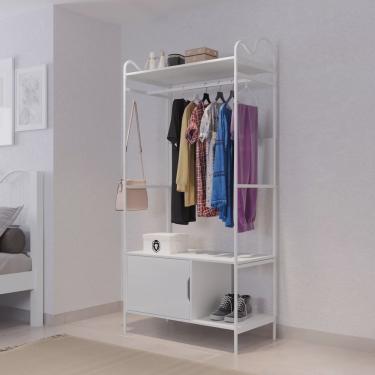Imagem de Closet Aberto em Mdf 1 Porta 90x192cm Oasis
