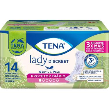 Imagem de Protetor Diário Tena Lady Discreet Liner 14 Unidades