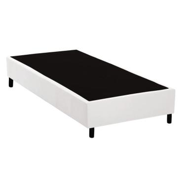 Imagem de Cama Box Base Universal crc Courano White Solteirão 96x203