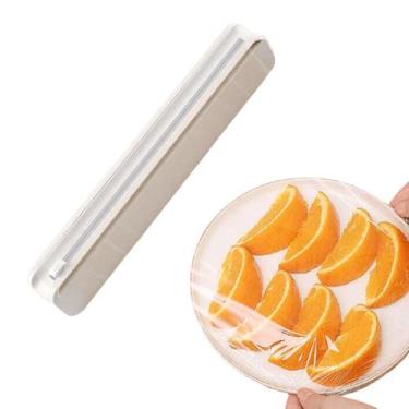 Imagem de Suporte Porta Papel Filme Film Papel Alumínio Com Cortador - TATUDEBOA