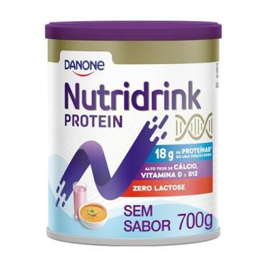 Imagem de Nutridrink Protein, Danone Nutricia, Suplemento Alimentar Proteico em Pó sem Sabor, 700g