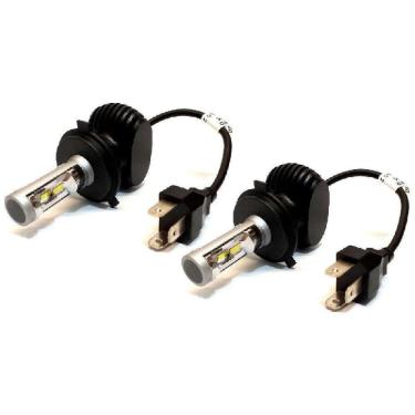 Imagem de Lampada De Led Farol Ultraled Estrutura Shock H4 Par 6000K