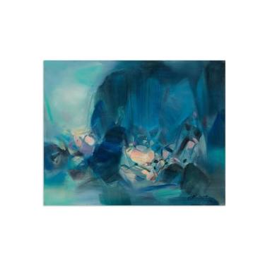 Imagem de Impressões em tela de arte de parede abstrata. Imagem de arte em tela. Impressão em tela. Abstrato 20. Pinturas modernas para sala de estar 20x25cm-8x10in sem moldura