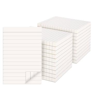 Imagem de zmybcpack 20 Pack Lined Note Pads Memo Pads 4”x6”- 100 Sheets Each Lined Paper Notepads- Small Memo Scratch Pad Writing pads To Do Grocery List
