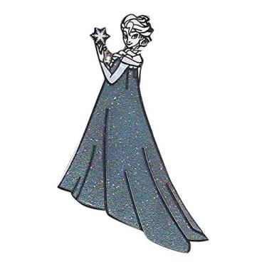 Imagem de Disney Broches de troca – Elsa do Frozen da Disney, Azul, Small