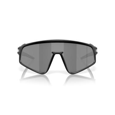 Imagem de Óculos de Sol Oakley Latch Panel 0OO9404 940401 Tam 35 / Preto Fosco - Lentes Prizm Black