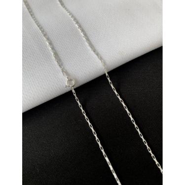 Imagem de Corrente Masculina Italiana Cordão Veneziana 2mm Prata