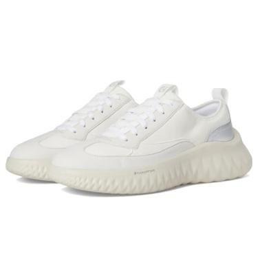 Imagem de Cole Haan Tênis feminino Generation Zerogrand 2 T-Toe, Branco/Nimbus Cloud/Prata Metálico, 39