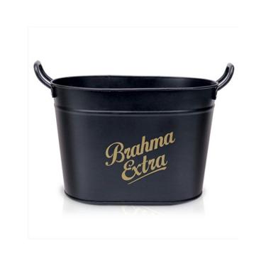 Imagem de Balde Para Cerveja Oval Em Alumínio 5l Brahma Extra - Alumiart Falcão