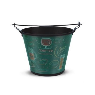 Imagem de Balde Para Cerveja Em Alumínio 5l To Beer Happy - Alumiart Falcão