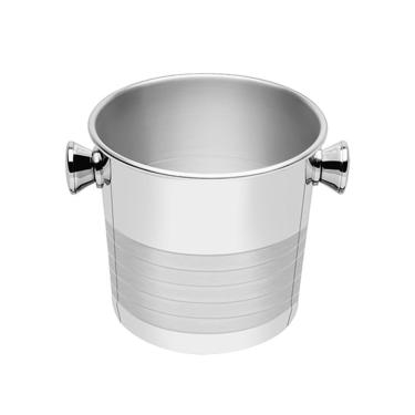 Imagem de Balde Para Garrafas Em Aço Inox Millenium C- Detalhes Foscos 5,2l - Tramontina