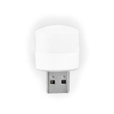 Imagem de Mini Luminária LED USB, Luz Branca 6500K, Abajur para Notebook