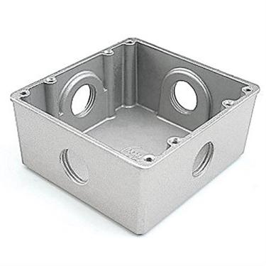 Imagem de Caixa para Piso 4x4 1'' Baixo - 56120023 - TRAMONTINA - Caixa para Piso 4x4 1'' Baixo - 56120023 - TRAMONTINA