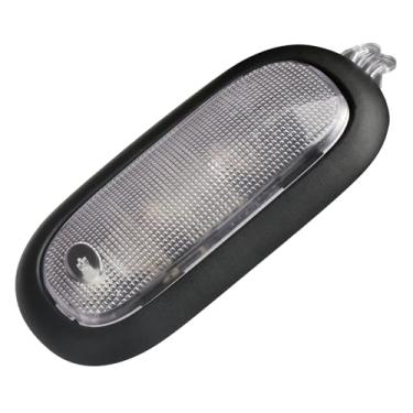 Imagem de APPERFiT Lâmpada de cúpula com interruptor de energia (lâmpada normal) para teto interno compatível com Jeep Wrangler JK JKU 2011-2018 acessórios de luz de leitura de mapa interior substitui peças