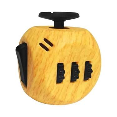 Imagem de 12 Lados Fidget Cube Brinquedo Sensorial Para Alívio Do Estresse Para 
