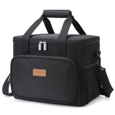 Imagem de Lancheira Lifewit Large Isolated Cooler 15L de capacidade preta