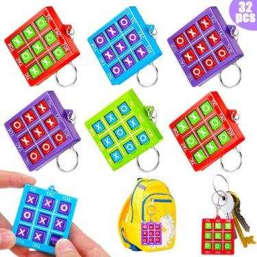 Imagem de Jogo Tic Tac Toe Basytodio 32 unidades para festas para crianças de 4 