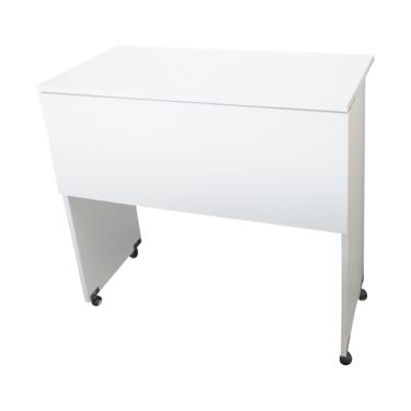 Imagem de Mesa Multiuso Dobrável Para Notebook Home Office Branco Cód.701