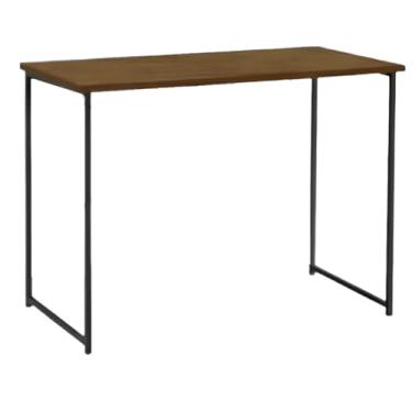 Imagem de Mesa Escrivaninha Office Estudo Trabalho Estilo Industrial(90cm preta)