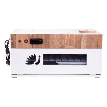 Imagem de Chocadeira 70 Ovos Bivolt Alta Performance De Eclosão Pid Automática Com 2 Ventiladores Com Ovoscópio