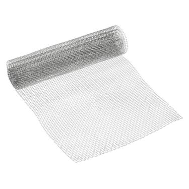 Imagem de PATIKIL 101 cm C x 25 cm L tela de arame tecido, tela de filtro de ventilação de ar de aço inoxidável 8 malha 316L para janela de segurança tampa de ventilação filtragem animais cerca