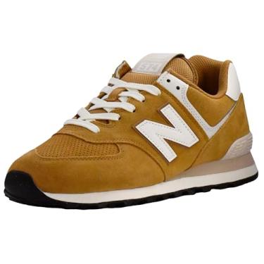 Imagem de New Balance Tênis unissex adulto 574 V2, Argila do deserto/sal marinho, 12 Wide Women/10.5 Men