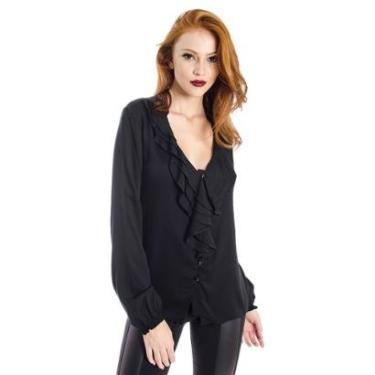 Imagem de Camisa Babados Viscose Handbook-Feminino