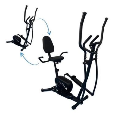 Imagem de Bicicleta Ergométrica Horizontal Elíptico Residencial Way - Importway