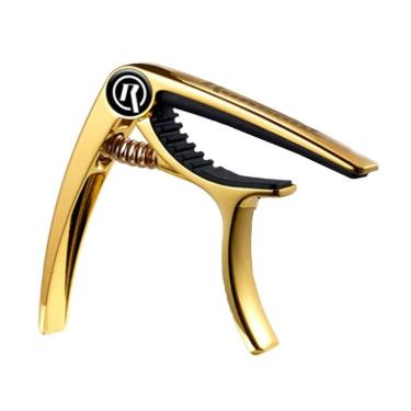 Imagem de Capotraste Ronsani P/ Violão Nylon Deluxe Pro-R Gold 1008