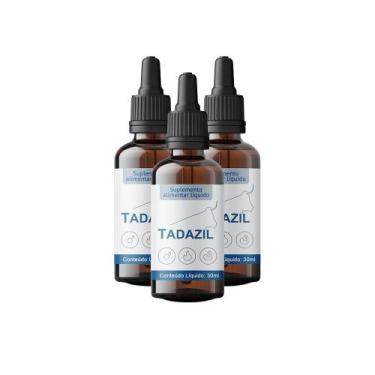 Imagem de 3x Tadazil Gotas 30ml Original - NPN Health