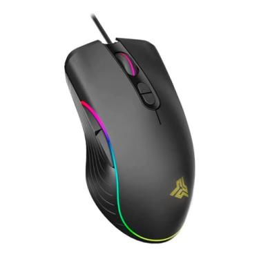 Imagem de Mouse Gamer iluminação RGB design ergonômico confortável 4800 DPI