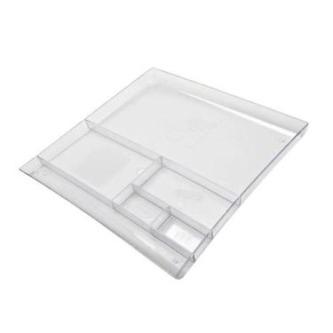 Imagem de Organizador de gavetas multiuso acrílico transparente DelloColor