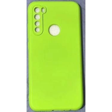 Imagem de Capa Capinha Note 8 Redmi Xiaomi Silicone Aveludado - CC, Verde Lima