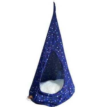 Imagem de Toca com almofada linha pet para gatos com almofada  e alça - SELARIA 