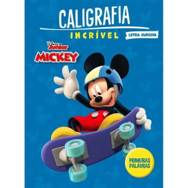Imagem de Caligrafia Incrível Personagens Disney - Cursiva Primeiras Palavras Mickey