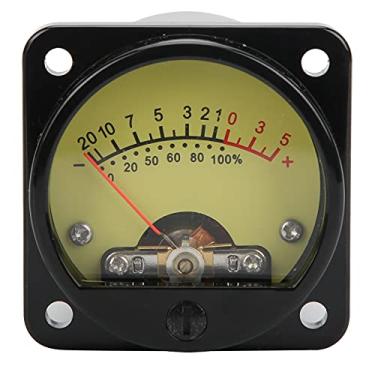 Imagem de Medidor de vu vu grcfumo, medidor de nível de som, amplificador de energia de 45 mm medidor de nível VU com volume do medidor de dB de luz de fundo com a placa de motorista (TS-45-Y DC500ua)