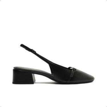 Imagem de Sapato Feminino Slingback Anacapri Preto-Feminino