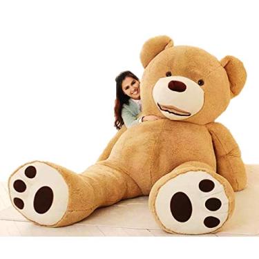 Imagem de Urso de Pelucia Gigante 1,5m Teddy Caramelo Macio Fofo Enorme Grande Presente Pra Namorada - Pelucias HAS Brasil