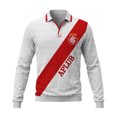 Imagem de Camisa Internacional Retrô 1995 Masculina M/L, Branco, M
