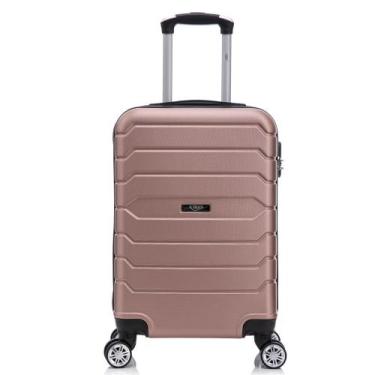Imagem de Mala de Viagem Bordo rodas 360 cadeado Embutido tripx ABS, Rose