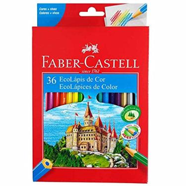 Imagem de EcoLápis com 36 Cores, Faber-Castell, 120136G, Grafite