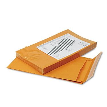 Imagem de Quality Park Envelopes de formato grande/catálogo, Redi-Strip, Kraft, 25 x 38, 25 por caixa, (QUA93338), marrom claro